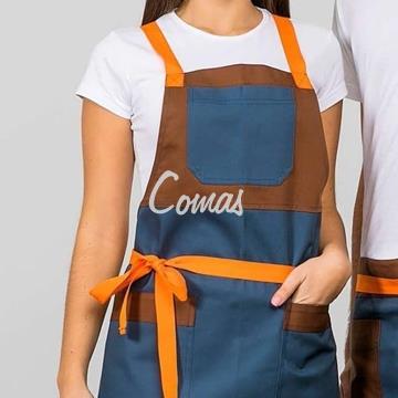 Delantal peto unisex - Imagen 1