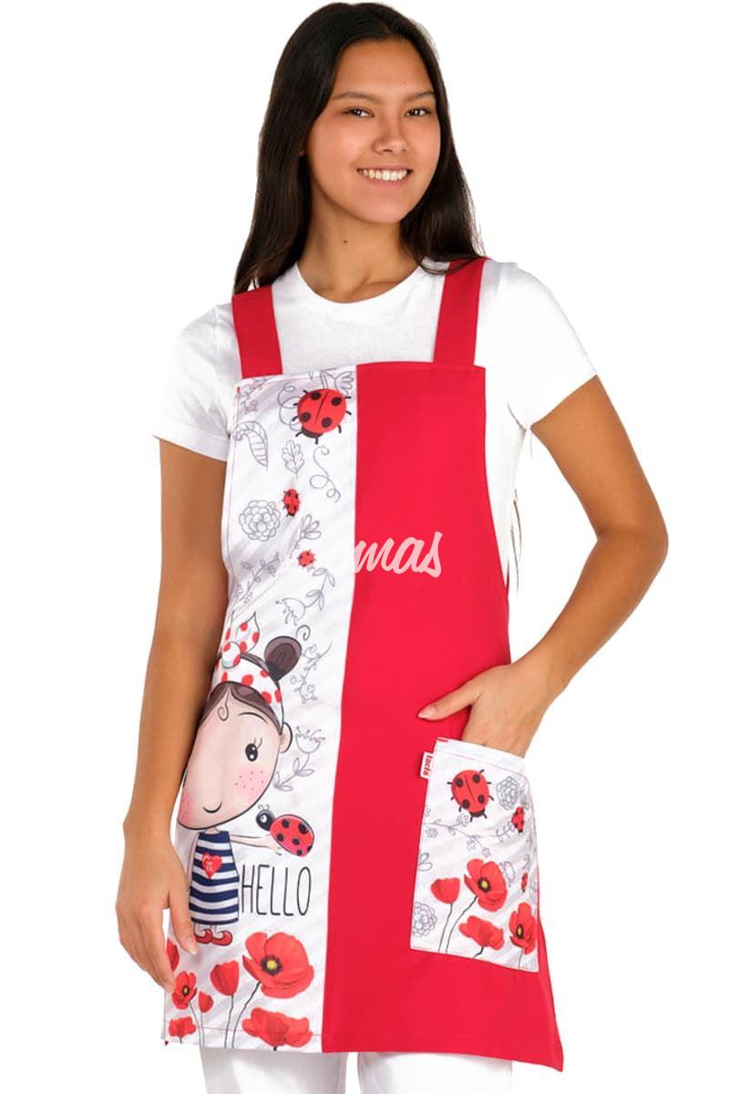 ESTOLA NIÑA AMAPOLA - Imagen 1
