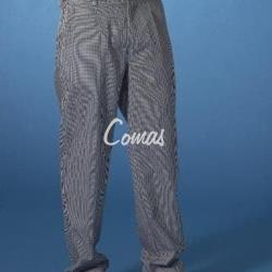 Pantalón cocina cuadro azul - Imagen 1