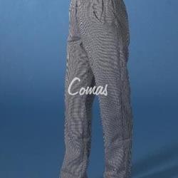Pantalón cocina cuadro azul - Imagen 1