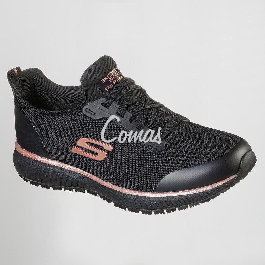 SKECHER SRA NEGRO C/ SALMON - Imagen 1